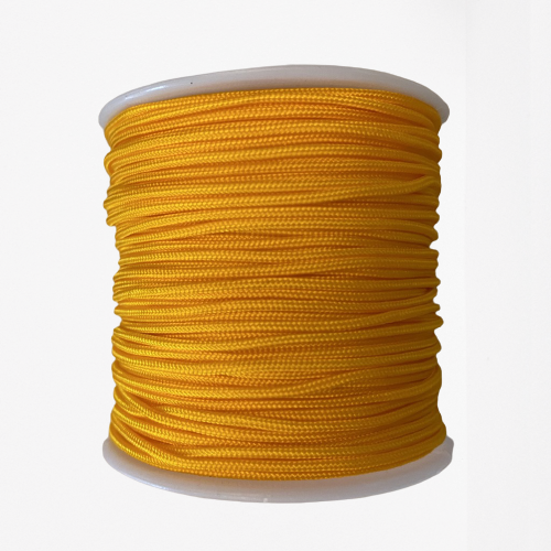 Macramé // Saffron Yellow