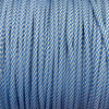 Colonial Blue White Candy Cane // Paracord 550 (Typ3)