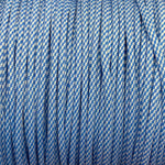 Colonial Blue White Candy Cane // Paracord 550 (Typ3)