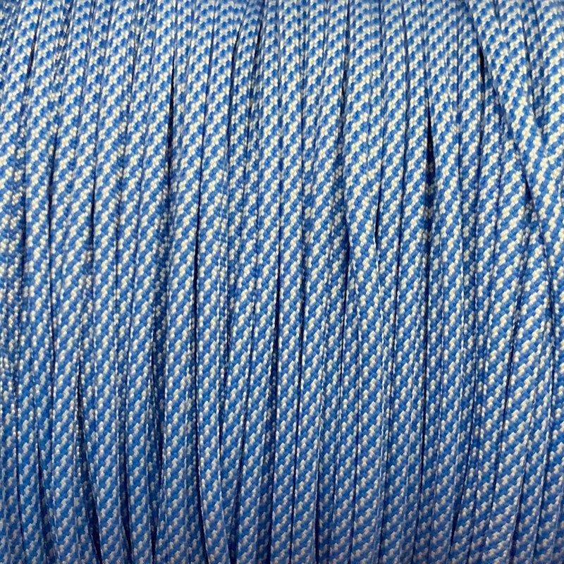 Colonial Blue White Candy Cane // Paracord 550 (Typ3)