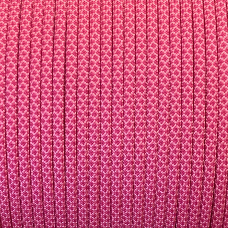 Rose Pink Fuchsia Diamonds // Paracord 550 (Typ3)// a 10 Meter