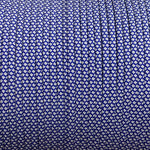Electric Blue Silver Grey Diamonds // Paracord 550 (Typ3)// a 10 Meter