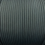 Neon Turquoise Black Stripes // Paracord 550 Typ 3 // a 10 meter
