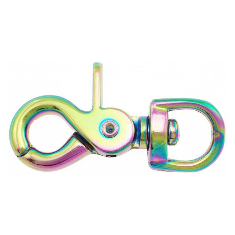 Scherenkarabiner  f. Seile // Regenbogen
