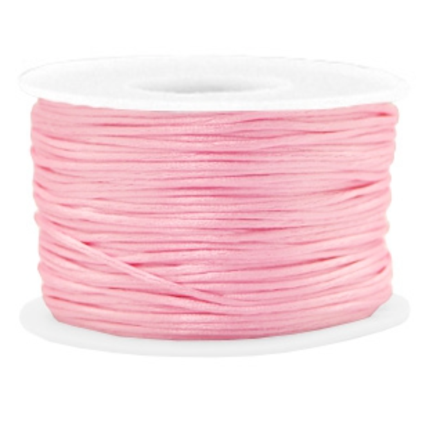 Macramé Satin // Pink