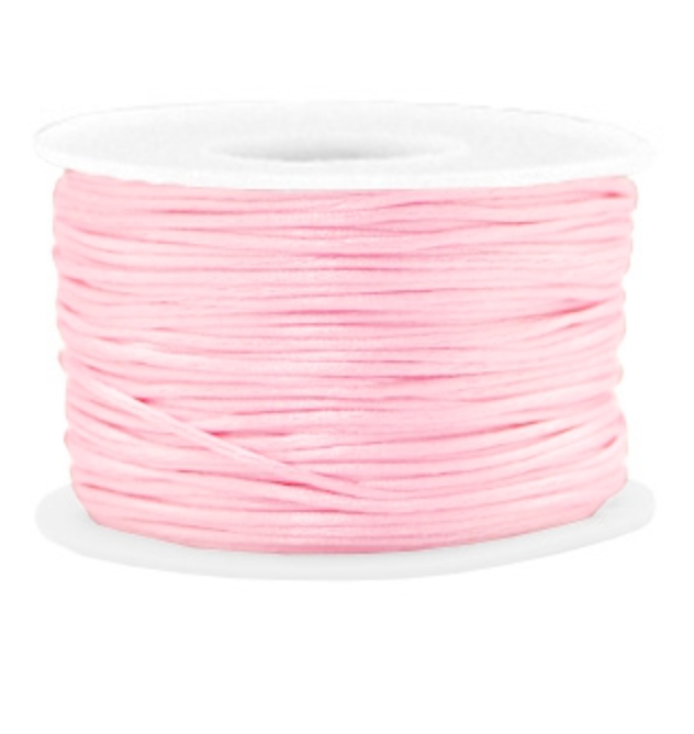 Macramé Satin // Light Pink