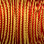 Micro Cord // Red Yellow Stripes