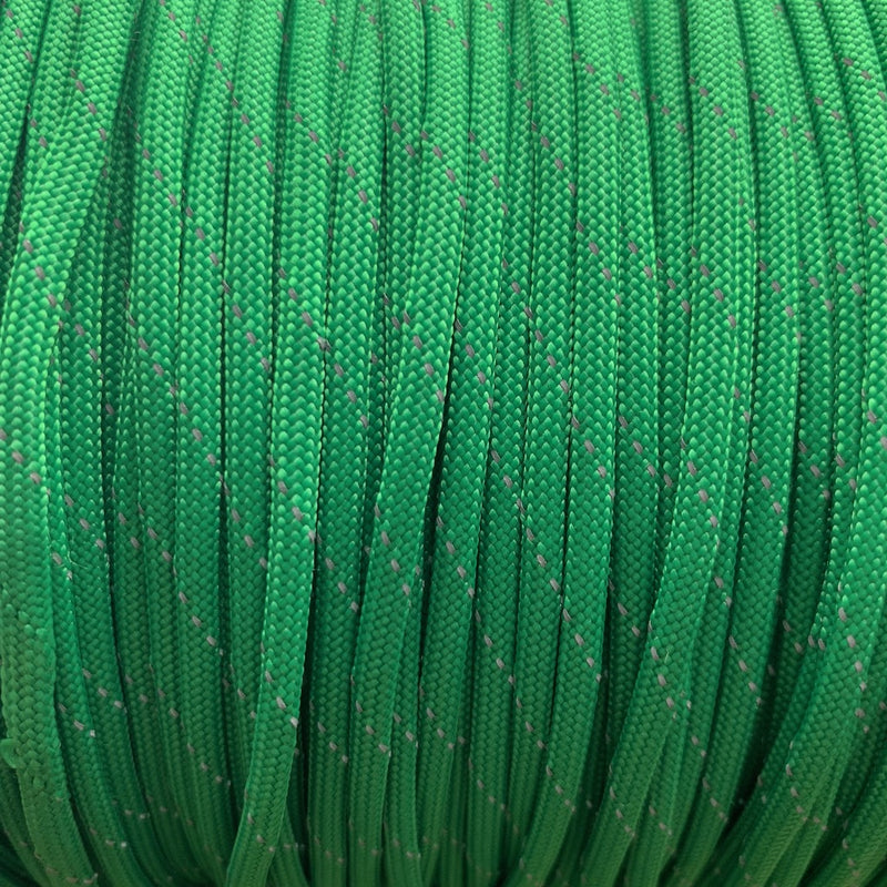 Kelly Green // Reflektierend // Paracord 550 (Typ3)// a 10 Meter