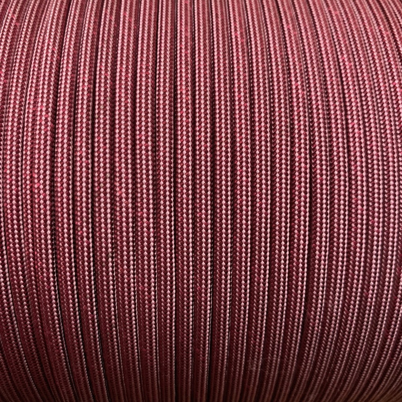 Burgundy Rose Pink Stripes // Paracord 550 (Typ3)// a 10 Meter