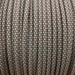 Charcoal Grey Mint Diamonds // Paracord 550 (Typ3)// a 10 Meter