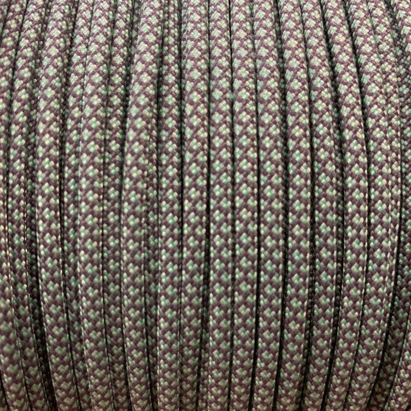 Charcoal Grey Mint Diamonds // Paracord 550 (Typ3)// a 10 Meter